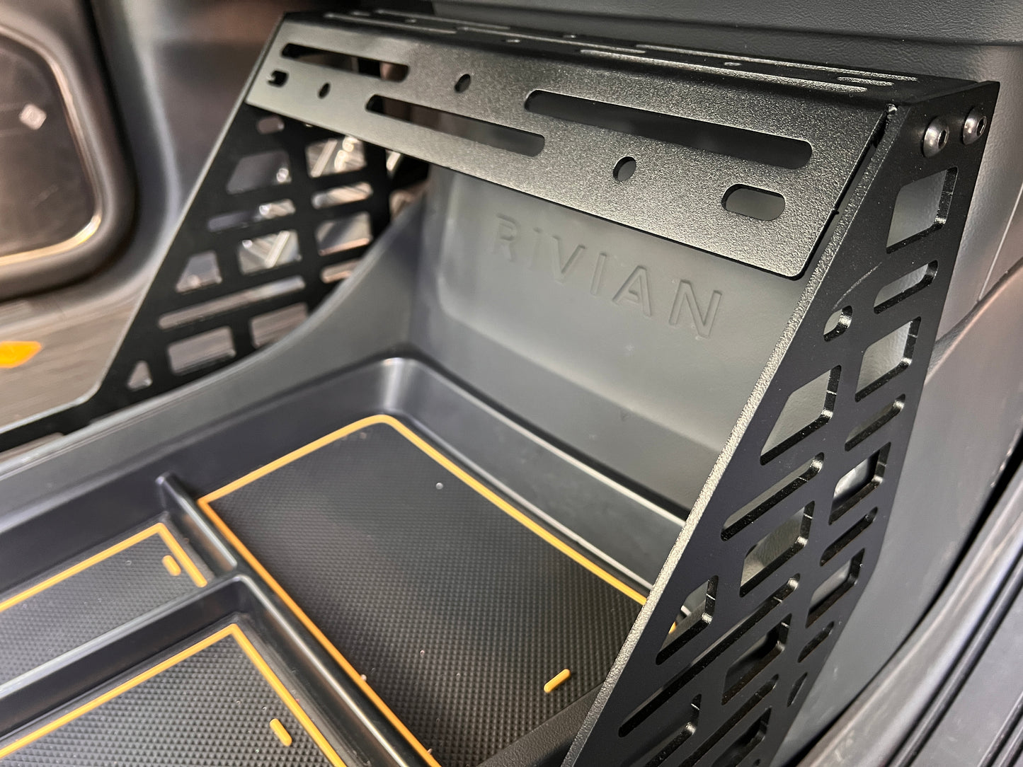 Rivian R1T/R1S Center Console Molle Cage